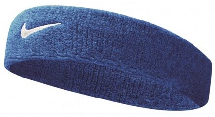 Nike Swoosh Hoofdband (Koningsblauw/Wit) Navy/blauw - One Size