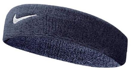 Nike Swoosh Hoofdband. (Navy)