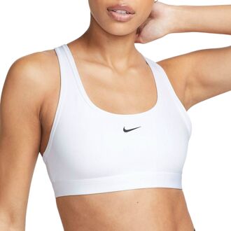 Nike Swoosh Light Sportbeha Dames wit - XS