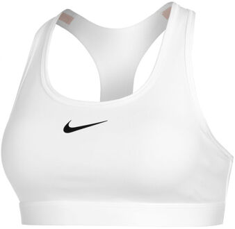 Nike Swoosh Medium Sport-bh Dames-Wit - XXL