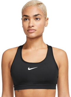 Nike Swoosh Medium Sportbeha Dames zwart - XS