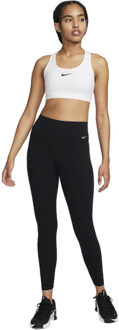 Nike Swoosh Medium Support BH Legging Set Dames zwart/zwart