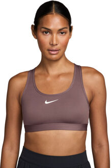 Nike Swoosh Medium Support Padded Sport BH bordeaux - XS