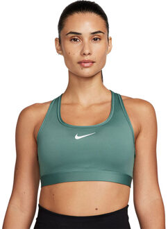 Nike Swoosh Medium Support Padded Sport BH groen - XL
