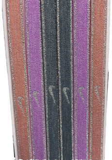 Nike Swoosh metallic sport hoofdband (set van 6) Roze - One size