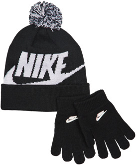 Nike Swoosh Petten Unisex - Zwart - One Size - Wol Black