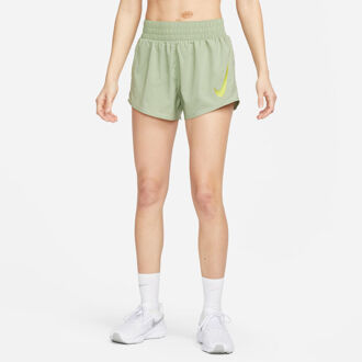 Nike Swoosh Shorts Dames salie - L,XL