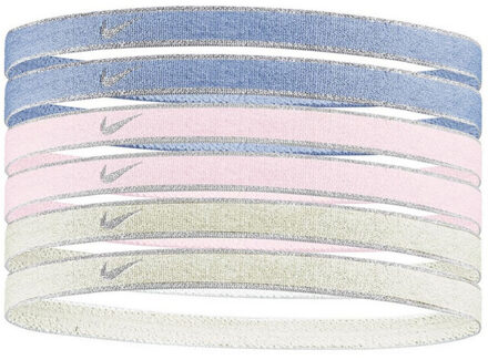 Nike Swoosh sport hoofdband (set van 6) Veelkleurig - One size