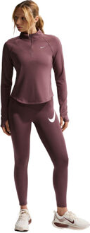 Nike Swoosh Tempo Legging Dames bordeaux - M