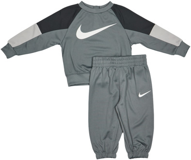 Nike Swoosh Trainingspakken Baby - Grijs - Maat 80 - 86 CM Grey