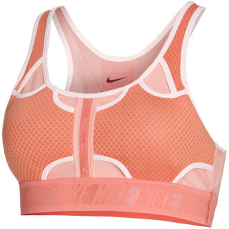 Nike Swoosh UltraBreathe Sport-bh Dames oranje - XS