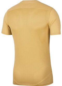 Nike T-shirt met korte mouwen voor volwassenen dry park vii Goud - S