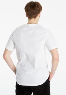 Nike T-shirt met Swoosh-logo in wit - maat XL