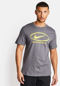 Nike T100 - Heren T-shirts Grey - L