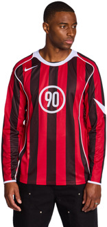 Nike T90 T-shirts Heren - Rood - Maat L - Poly Jersey Red