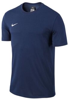 Nike Team Club Blend T-Shirt Junior Sportshirt performance - Maat S  - Unisex - blauw