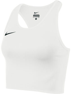 Nike Team Stock Cover Top Dames wit - L