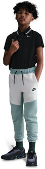 Nike Tech Colorblock Broeken Kinder - Grijs - Maat 147 - 158 CM - Poly Fleece Grey