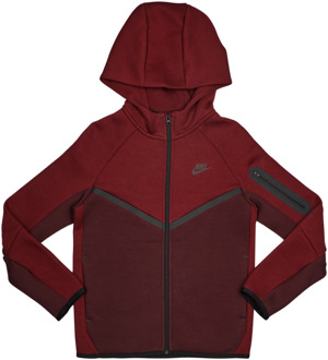 Nike Tech Colorblock Hoodies Kinder - Paars - Maat 137 - 147 CM Purple