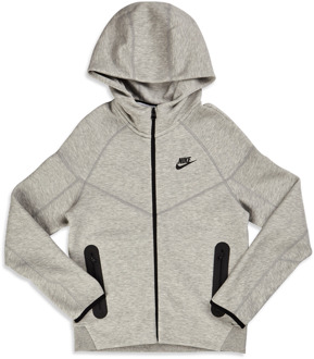 Nike Tech Fleece - Basisschool Hoodies Grey - 122 - 128 CM