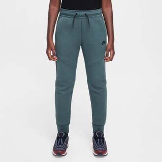 Nike Tech Fleece Broeken Kinder - Groen - Maat 137 - 147 CM Green