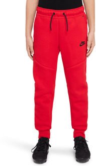 Nike Tech Fleece Broeken Kinder - Rood - Maat 128 - 137 CM Red