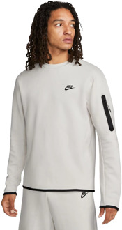 Nike Tech fleece crew sweater Wit - M