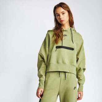 Nike Tech Fleece - Dames Hoodies Green - XL