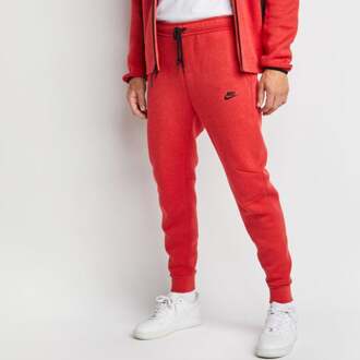 Nike Tech Fleece - Heren Broeken Red - XL