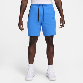 Nike Tech Fleece - Heren Korte Broeken Blue - XL