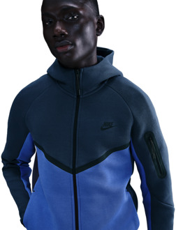 Nike Tech Fleece Hoodies Heren - Blauw - Maat M Blue