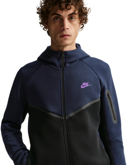 Nike Tech Fleece Hoodies Heren - Blauw - Maat XS Blue