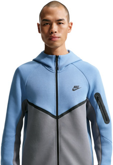 Nike Tech Fleece Hoodies Heren - Blauw - Maat XS Blue