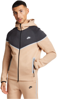 Nike Tech Fleece Hoodies Heren - Bruin - Maat XS Brown