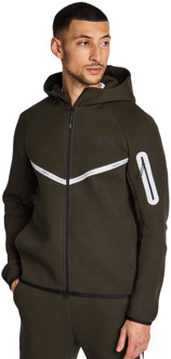 Nike Tech Fleece Hoodies Heren - Grijs - Maat M - Poly Fleece Grey