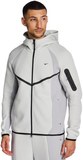 Nike Tech Fleece Hoodies Heren - Zilver - Maat S - Poly Fleece Silver