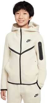 Nike Tech Fleece Hoodies Kinder - Beige - Maat 128 - 137 CM - Poly Fleece