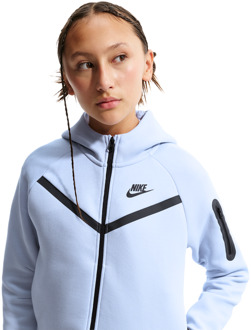 Nike Tech Fleece Hoodies Kinder - Grijs - Maat 147 - 158 CM - Katoen Jersey Grey