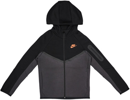 Nike Tech Fleece Hoodies Kinder - Zwart - Maat 137 - 147 CM - Poly Fleece Black