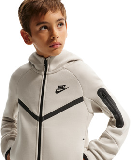 Nike Tech Fleece Hoodies Kinder - Zwart - Maat 158 - 170 CM - Poly Fleece Black