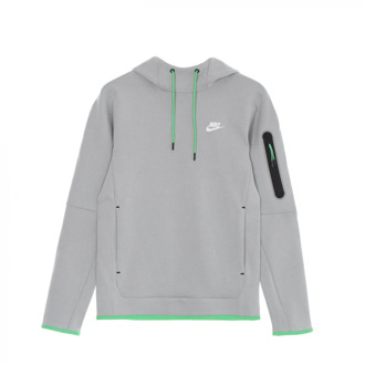 Nike Tech Fleece Pullover Hoodie Nike , Gray , Heren - XL