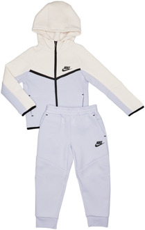 Nike Tech Fleece Trainingspakken Peuter - Blauw - Maat 92 - 98 CM Blue