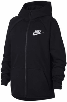 Nike Tech Fleece vest zwart - 128/140
