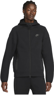 Nike Tech Fleece Zip Hoodie Zwart Nike , Black , Heren - 2Xl,Xl,L,M,S,Xs