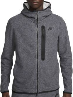 Nike Tech Fleece Zip Hoodie Zwart Nike , Black , Heren - Xl,L,M,S,Xs