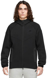 Nike Tech Fleece Zip Hoodie Zwart Nike , Black , Heren - Xl,L,M,S,Xs