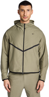 Nike Tech Shori Hoodies Heren - Zilver - Maat XS - Poly Woven Silver