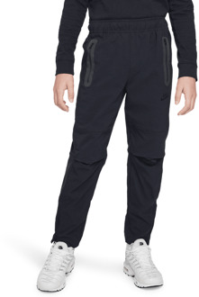 Nike Tech Woven Broeken Kinder - Zwart - Maat 128 - 137 CM Black