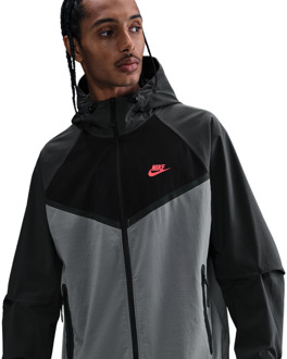 Nike Tech Woven Hoodies Heren - Grijs - Maat XS Grey
