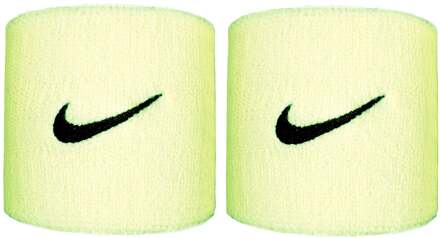 Nike Tennis Premier Zweetband Verpakking 2 stuks Unisex-citroengeel - nosize